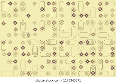 Beautiful  vintage pattern design
