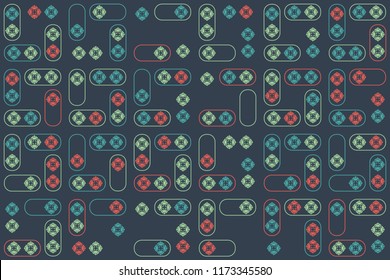 Beautiful  vintage pattern design
