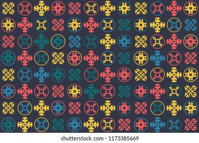 Beautiful  vintage pattern design