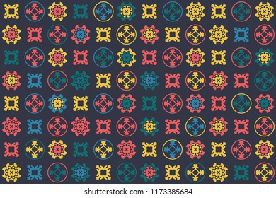 Beautiful  vintage pattern design