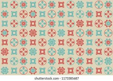 Beautiful  vintage pattern design