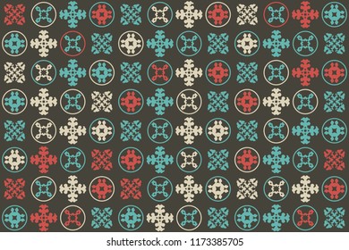 Beautiful  vintage pattern design