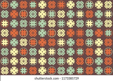 Beautiful  vintage pattern design