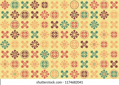 Beautiful  vintage pattern design