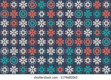 Beautiful  vintage pattern design