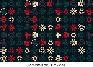 Beautiful  vintage pattern design