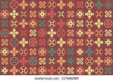 Beautiful  vintage pattern design