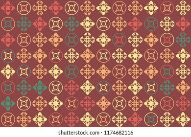 Beautiful  vintage pattern design