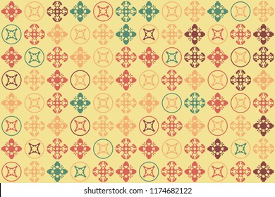 Beautiful  vintage pattern design