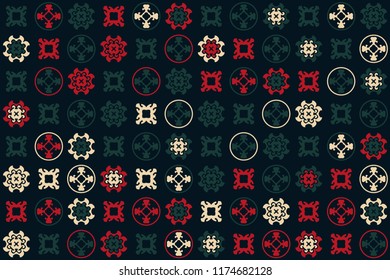 Beautiful  vintage pattern design