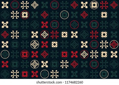 Beautiful  vintage pattern design