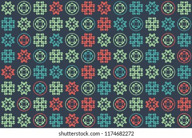 Beautiful  vintage pattern design