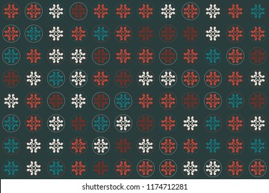 Beautiful  vintage pattern design
