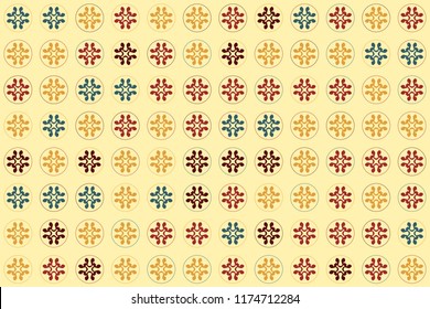Beautiful  vintage pattern design
