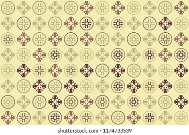 Beautiful  vintage pattern design
