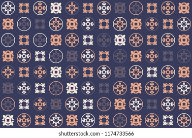 Beautiful  vintage pattern design
