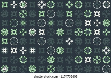 Beautiful  vintage pattern design

