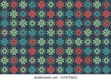 Beautiful  vintage pattern design
