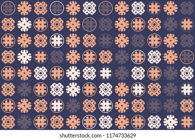 Beautiful  vintage pattern design
