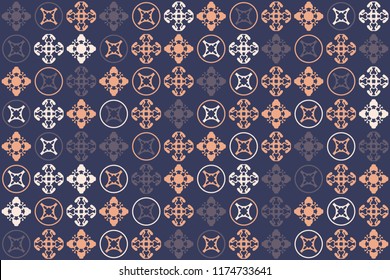 Beautiful  vintage pattern design
