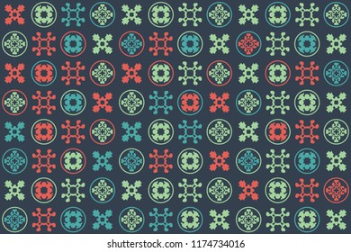 Beautiful  vintage pattern design
