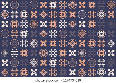 Beautiful  vintage pattern design
