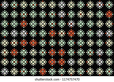 Beautiful  vintage pattern design