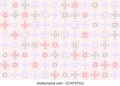 Beautiful  vintage pattern design