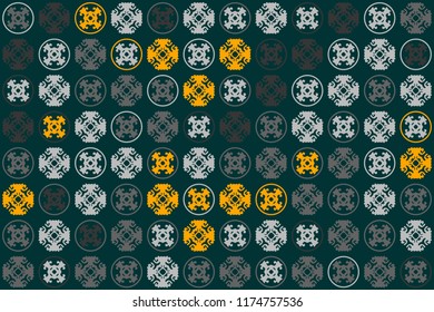 Beautiful  vintage pattern design