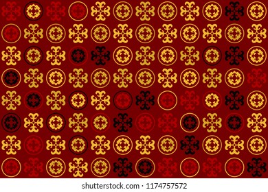 Beautiful  vintage pattern design