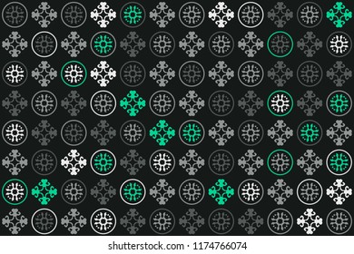 Beautiful  vintage pattern design