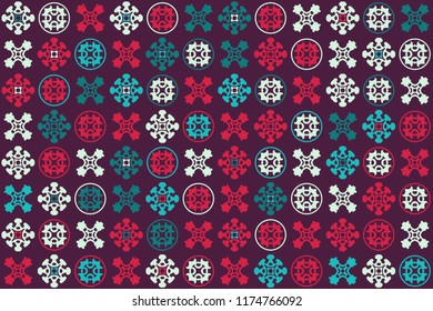 Beautiful  vintage pattern design
