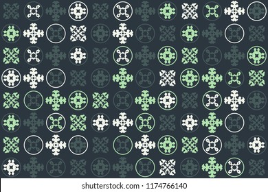 Beautiful  vintage pattern design