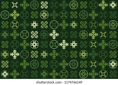 Beautiful  vintage pattern design