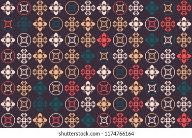 Beautiful  vintage pattern design