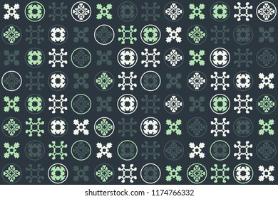 Beautiful  vintage pattern design