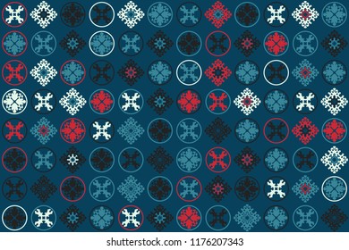 Beautiful  vintage pattern design