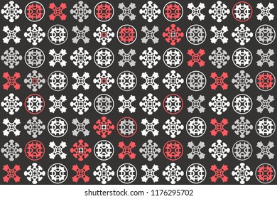 Beautiful  vintage pattern design