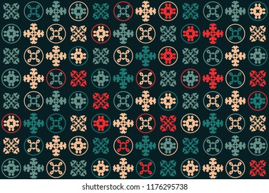 Beautiful  vintage pattern design