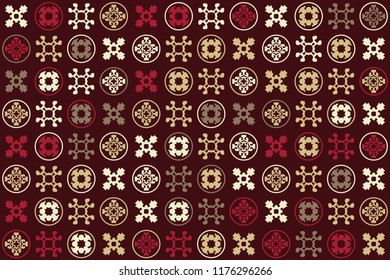 Beautiful  vintage pattern design