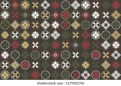 Beautiful  vintage pattern design