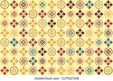 Beautiful  vintage pattern design