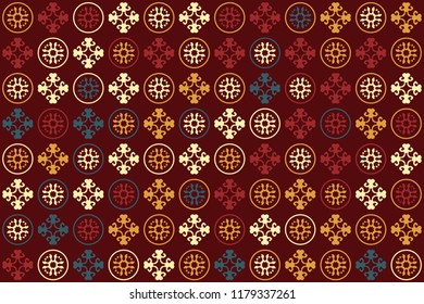 Beautiful  vintage pattern design