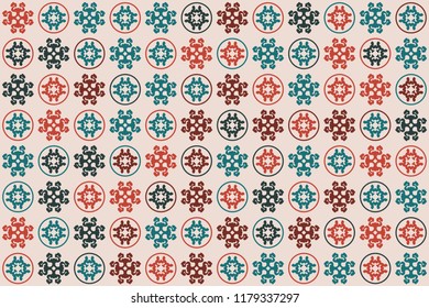 Beautiful  vintage pattern design