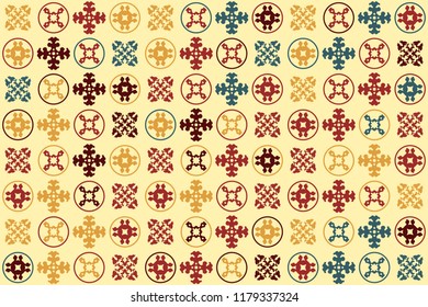 Beautiful  vintage pattern design