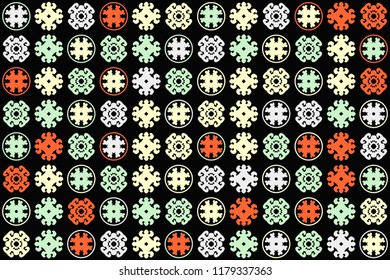 Beautiful  vintage pattern design