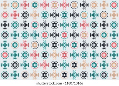 Beautiful  vintage pattern design