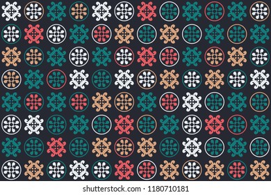 Beautiful  vintage pattern design