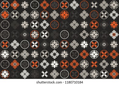 Beautiful  vintage pattern design