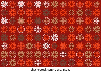 Beautiful  vintage pattern design